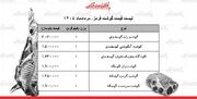 ران گوساله و گوسفندی کیلویی چند شد؟ / قیمت گوشت قرمز امروز سه شنبه ۲۰ مردادماه ۱۴۰۵