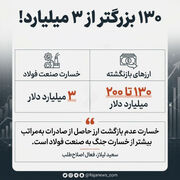۱۳۰ بزرگ تر از ۳ میلیارد