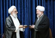 مدیر جدید دفتر نظارت و بازرسی دبیرخانه شورای عالی حوزه‌ معارفه شد + عکس