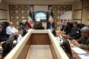 حضور رئیس فدراسیون فوتبال در حوزه علمیه