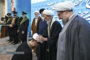 گزارشی از جشن عمامه‌گذاری طلاب حوزه علمیه حضرت ولی عصر + عکس