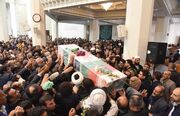 شهید روحانی مدافع امنیت در شیراز تشییع شد