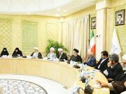 نشست رئیس دفتر رئیس جمهور با مسئولان و مدیران نهادهای حوزوی در جامعه الزهرا