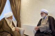 حجت‌الاسلام‌ و‌المسلمین‌ مروی با آیت الله کریمی جهرمی دیدار کرد