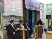 دیدار نماینده آیت‌الله سیستانی با خانواده شهدای جنگ رمضان در چهارمحال و بختیاری+ عکس