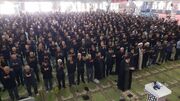 نماز ظهر عاشورا در شهرکرد اقامه شد + فیلم
