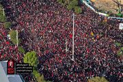طوفان سرخ غیرت؛ بدرقه و تشییع باشکوه امام شهید در قم + فیلم