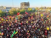 نجف اشرف و کربلای معلی در سوگِ «قائد شهید امت»؛ تجلی وحدت ناگسستنی ایران و عراق + فیلم