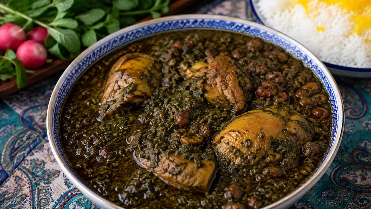 طرز تهیه خورشت نعناع جعفری با مرغ: طعمی متفاوت