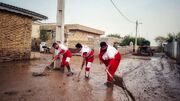 امدادرسانی به ۹۶ خانوار گرفتار در آبگرفتگی گلستان