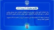 فرآیند اجرایی ثبت‌نام داوطلبان انتخابات میان‌دوره‌ای مجلس خبرگان اعلام شد