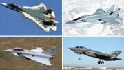 از اف-22 تا سوخو-57؛ آشنایی با 7 مورد از قدرتمندترین هواپیماهای نظامی جهان در نبرد مدرن / ایران محروم از هواپیماهای پیشرفته