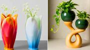 گلدان دکوری با طراحی شیک؛ 15 مدل منحصر به فرد برای دکوراسیون خانه شما