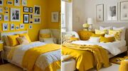 دکوراسیون اتاق خواب سفید و زرد؛ جذاب ترین مدل های سبک مینیمال 2026