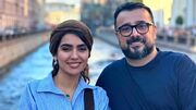 فیلم / چیدمان مجلل و اصیل ایرانی مونا کرمی و سپند امیر سلیمانی / طراحی جذاب خانه با مبلمان خوشرنگ / از تابلوهای هنری تا آشپزخانه محشر و آرامبخش