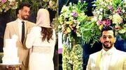 عکس ها / یادی کنیم از جشن عروسی شکوهمند و مجلل حسن یزدانی در باغ تالار مجلل/ از حضور میهمانان نامدار تا استایل دامادی پلنگ جویبار کشتی ایران