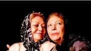 نوشته روی سنگ قبر خانه ابدی مادر ثریا قاسمی/ روح حمیده خیر آبادی شاد و یادش گرامی