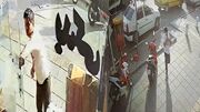 عکس / این قاتل فراری را می شناسید ؟! / به این شماره ها زنگ بزنید / آدم سوزی مرگبار در فروشگاه لوازم یدکی مشهد