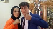 فیلم / نگاهی به چیدمان خلاقانه خانه شهربانو منصوریان قهرمان ووشوکار ایرانی و همسرش /از فرش آبی تا قلب آبی
