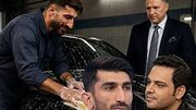 فیلم/ روایت جالب بیرانوند دروازه بان تیم ملی از دیدار با علی دایی در کارواش؛ روم نشد ماشین شهریار را بشورم
