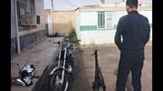 پایان تعقیب و گریز پلیسی در قلب تهران با دستگیری سارق حرفه‌ای موتورسیکلت