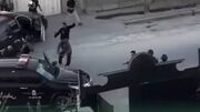 فیلم عملیات هالیوودی پلیس نوپو دربرابر گنده لات های قمه کش / عبدل آباد تهران شاهد ای جدال رودر رو بود