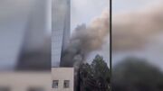 اولین جزئیات از آتش‌سوزی در انبار هتل استقلال / تیم اورژانس تهران وارد عمل شد + فیلم