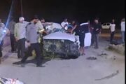 واژگونی خودرو در محور سردشت پیرانشهر با ۳ مصدوم و یک فوتی