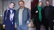 فیلم/ عاشقانه های علی اوسیوند و حمیرا ریاضی در ختم اکبر عبدی که وایرال شد / یک تنه استانداردهای عشق را جابه جا کردند