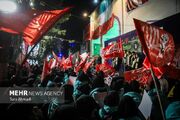 تجمع مردم مشهد در خیابان: صد و پنجاه و نهمین قرار خونخواهی