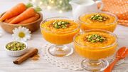 طرز تهیه فرنی هویج؛ دسر نارنجی، لطیف و خوشمزه