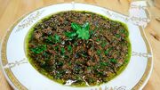 آموزش تهیه فسنجون با خیار غذای محلی استان گیلان + فیلم