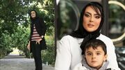 فیلم/ نگاهی به چیدمان لوکس ویلای دلباز شهربانو منصوریان با استخر روباز و یک شناگر حرفه‌ای/ انگار در بهشت قدم می زنی