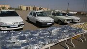 توقیف 2 خودرو و کشف نزدیک به یک تن مواد مخدر در مرز سیستان و بلوچستان