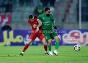پوشش لحظه ای بازی شمس آذر و تراکتور: نتیجه 0-0