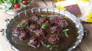 طرز تهیه خورشت داود پاشا با رب انار و کوفته قلقلی