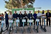 اسکوترهای برقی در شیراز راه افتادند؛ «مسیر زندگی» در انتظار شهروندان