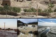 سیلاب و خشکسالی در کرمان؛ احتمال طغیان هلیل رود و وقوع سیل