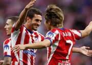 اتلتیکو مادرید ۴-۰ اوساسونا؛ جشن پرگل قبل از دربی