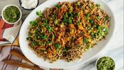 طرز تهیه تره پلوی خوشمزه