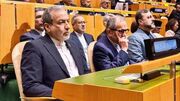 خروج هیئت ایران هنگام سخنرانی ترامپ / چرا یک دیپلمات در سالن ماند؟