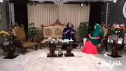 فیلم چیدمان و دکوراسیون عهد عتیقه خانه ویلای فلور نظری همباری حمید لولایی در زیرآسمان شهر / از مبلمان سلطنتی با پایه های تخت جمشیدی تا قاب های عکس نقره ای