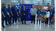 استقبال گرم بانک صادرات ایران از قهرمانان وزنه‌برداری