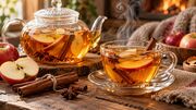 طرز تهیه دمنوش سیب؛ نوشیدنی گرم و خوش‌ عطر خانگی