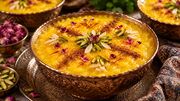 طرز تهیه شله زرد با آرد برنج؛ دسری خوش‌ عطر و مجلسی
