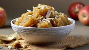 طرز تهیه حلوای سیب خانگی؛ دسری خوش‌ عطر با طعم دلنشین پاییز