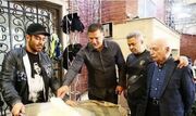 حضور بازیگران و ورزشکاران در ضیافت باشکوه رضا گلزار بدون آیسان آقاخانی+فیلم و عکس/ از منوچهر هادی تا علی دایی و سعید معروف