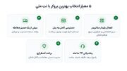 بهترین بروکر با نت ملی کدام است؟ + مقایسه بروکرها