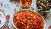 طرز تهیه پرتقال پلو؛ پلوی مجلسی با عطر زعفران و طعم ملس پرتقال