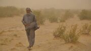 سرعت طوفان در زابل به ۱۰۴ کیلومتر رسید
